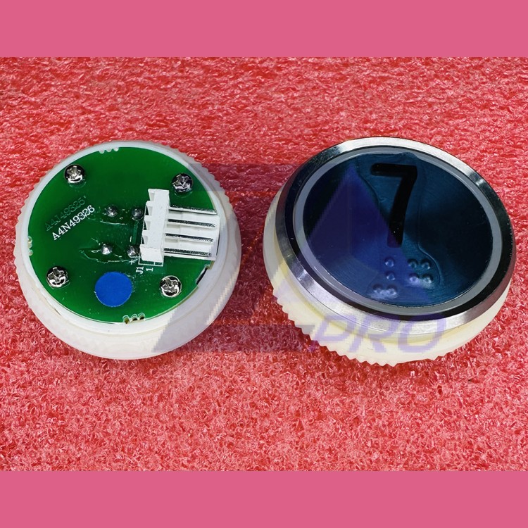 Кнопочный модуль 7 синяя подсветка с шрифтом Брайля  A4N49326 Thyssen