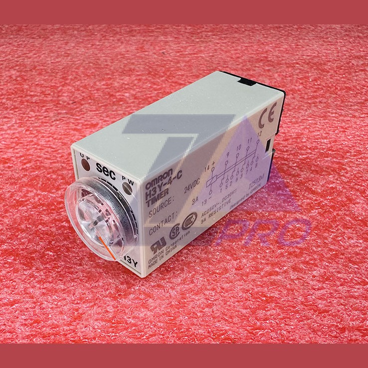 Реле времени 1s 24VDC H3Y-4-C